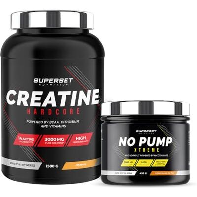 SUPERSET NUTRITION Programme Volume Et Force Créatine Hardcore Tropical No Pump Xtreme Pina Colada SUPERSET NUTRITION Programme Volume Et Force Créatine Hardcore Tropical No Pump Xtreme Pina Colada