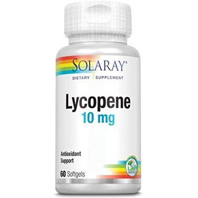 SOLARAY LYCOPÈNE 60CAP 10MG SOLARAY LYCOPÈNE 60CAP 10MG