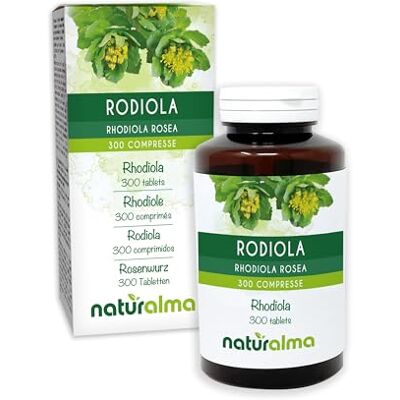 Naturalma Rhodiole ou Orpin rose (Rhodiola rosea ou Sedum roseum) racines 150 g 300 comprimés Complément alimentaire Naturel et Végétalien Naturalma Rhodiole ou Orpin rose (Rhodiola rosea ou Sedum roseum) racines 150 g 300 comprimés Complément alimentaire Naturel et Végétalien