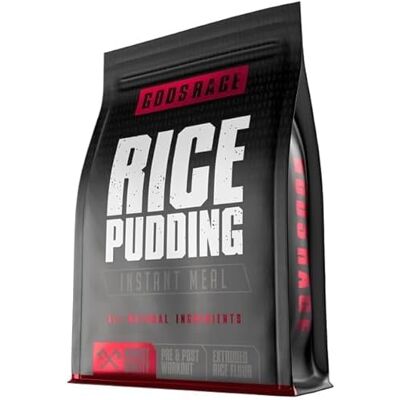 GODSRAGE Riz Pudding Instant Repas (3000 g) – Préparation rapide – Consistance crémeuse, sans additifs artificiels – Fabriqué en Allemagne – Riz Pudding idéal pour avant ou après l'entraînement GODSRAGE Riz Pudding Instant Repas (3000 g) – Préparation rapide – Consistance crémeuse, sans additifs artificiels – Fabriqué en Allemagne – Riz Pudding idéal pour avant ou après l'entraînement