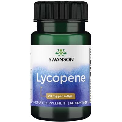 Swanson , Lycopène, 20 mg, 60 gélules souples, hautement dosées, testées en laboratoire, sans gluten, sans OGM Swanson , Lycopène, 20 mg, 60 gélules souples, hautement dosées, testées en laboratoire, sans gluten, sans OGM