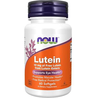 NOW Lutein 10 mg-60 softgels 10 mg NOW Lutein 10 mg-60 softgels 10 mg