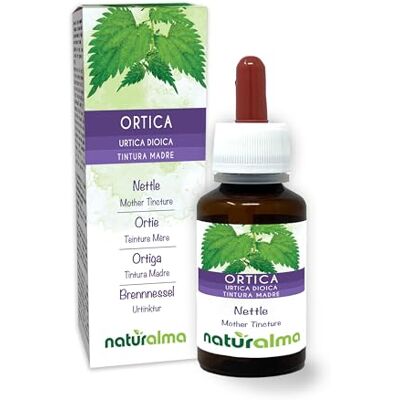 Naturalma Ortie (Urtica dioica) feuilles et racines Teinture Mère sans alcool Extrait liquide gouttes 60 ml Complément alimentaire Végétalien ou végan Naturalma Ortie (Urtica dioica) feuilles et racines Teinture Mère sans alcool Extrait liquide gouttes 60 ml Complément alimentaire Végétalien ou végan