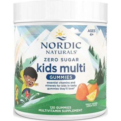 Nordic Naturals Kids Multi Zero Sugar Orange Citron 120 caoutchoucs Nordic Naturals Kids Multi Zero Sugar Orange Citron 120 caoutchoucs