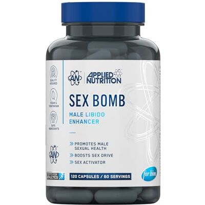 Applied Nutrition Sex Bomb Male 120Caps Applied Nutrition Sex Bomb Male 120Caps