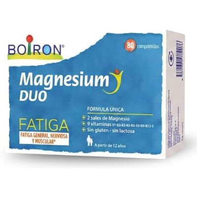 Boiron MAGNESIUM DUO 80 Comprimés Boiron MAGNESIUM DUO 80 Comprimés