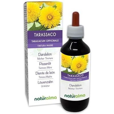 Naturalma Pissenlit (Taraxacum officinale) racines et feuilles Teinture Mère sans alcool Extrait liquide gouttes 200 ml Complément alimentaire Végétalien ou végan Naturalma Pissenlit (Taraxacum officinale) racines et feuilles Teinture Mère sans alcool Extrait liquide gouttes 200 ml Complément alimentaire Végétalien ou végan