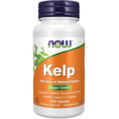 NOW Kelp 150 mcg (200 tabletten) NOW Kelp 150 mcg (200 tabletten)
