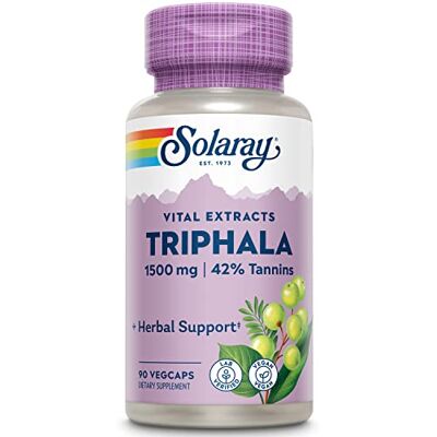 SOLARAY Triphala CAP 500MG 90 CAP SOLARAY Triphala CAP 500MG 90 CAP