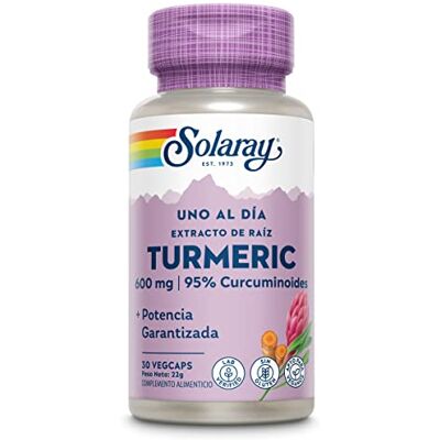 SOLARAY Super Turmeric 300mg Curcuma 30 VegCaps SOLARAY Super Turmeric 300mg Curcuma 30 VegCaps