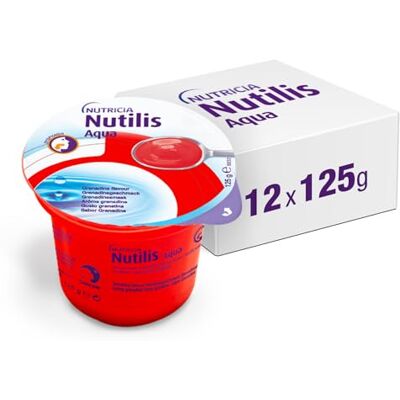 Nutricia Nutilis Eau Gel Gelée Grenadine Boisson 125 g 12 Pièces Nutricia Nutilis Eau Gel Gelée Grenadine Boisson 125 g 12 Pièces