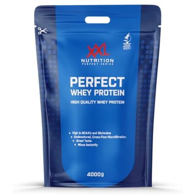 XXL Nutrition Perfect Whey Protein Jusqu'à 79% Protéines Cookies & Cream -4000g 100 shakes XXL Nutrition Perfect Whey Protein Jusqu'à 79% Protéines Cookies & Cream -4000g 100 shakes