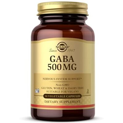 Solgar Gaba 500 Mg, 50 Gélules Végétales Solgar Gaba 500 Mg, 50 Gélules Végétales