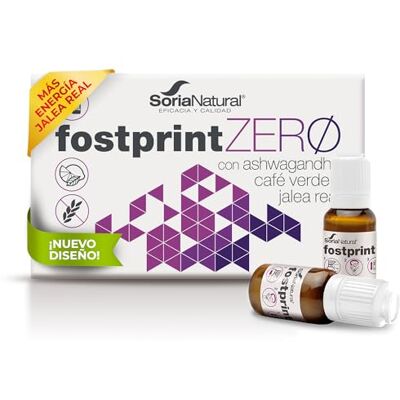 Soria Natural Fostprint Zero Gelée Royale, Café Vert, Rhodiola, Propoli, Vitamines et Minéraux Rendement mental maximal Vitamines Fatigue Énergisant Naturel 15 flacons Soria Natural Fostprint Zero Gelée Royale, Café Vert, Rhodiola, Propoli, Vitamines et Minéraux Rendement mental maximal Vitamines Fatigue Énergisant Naturel 15 flacons