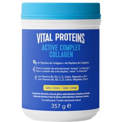 Vital Proteins Complexe de collagène actif avec vitamines et minéraux Goût citron Articulations, os, muscles et énergie 10 g de peptides de collagène par dose 357 g Vital Proteins Complexe de collagène actif avec vitamines et minéraux Goût citron Articulations, os, muscles et énergie 10 g de peptides de collagène par dose 357 g