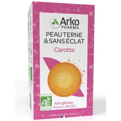Arkopharma Arkogélules Carotte Bio 80 Gélules Arkopharma Arkogélules Carotte Bio 80 Gélules