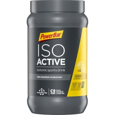 Powerbar Isoactive Lemon 600g Boisson Isotonique pour Sportifs 5 Électrolytes + C2MAX Powerbar Isoactive Lemon 600g Boisson Isotonique pour Sportifs 5 Électrolytes + C2MAX