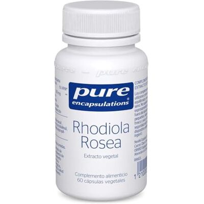 Pure Rhodiola Rosea Extrait de plante 60 capsules Aide à s'adapter au stress émotionnel et à l'effort physique Pure Rhodiola Rosea Extrait de plante 60 capsules Aide à s'adapter au stress émotionnel et à l'effort physique