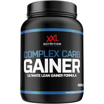 XXL Nutrition Complex Carb Gainer Protein Poudre, 38,9g de Protéines Vanille 1000 Grammes XXL Nutrition Complex Carb Gainer Protein Poudre, 38,9g de Protéines Vanille 1000 Grammes