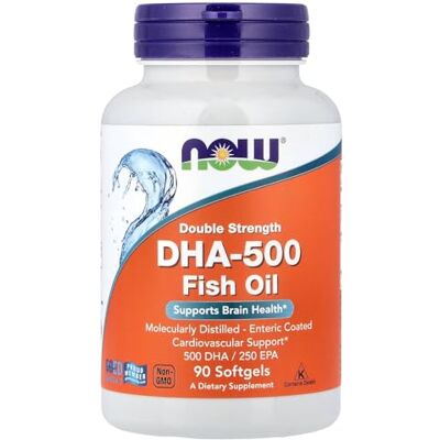 NOW Ômega 3 DHA 500mg EPA 250mg Foods (90 Cápsulas) NOW Ômega 3 DHA 500mg EPA 250mg Foods (90 Cápsulas)