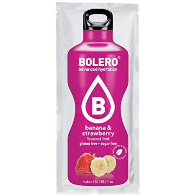 Bolero Classic Banana & Strawberry Sans gage Lot de 12 Bolero Classic Banana & Strawberry Sans gage Lot de 12