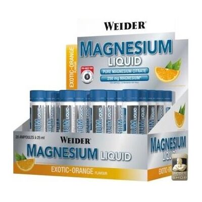 Weider Magnesium Liquid + Vit C 20 Ampoules Weider Magnesium Liquid + Vit C 20 Ampoules