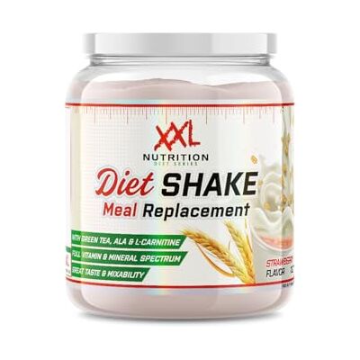 XXL Nutrition Diet Shake Substituts de Repas Fraise 1200 grammes (30 shakes) XXL Nutrition Diet Shake Substituts de Repas Fraise 1200 grammes (30 shakes)