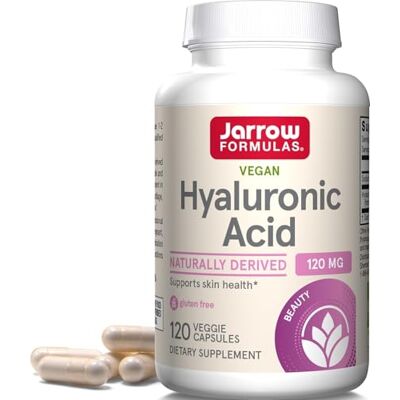 Jarrow Formulas , Acide Hyaluronique, 50 mg, 120 capsules Jarrow Formulas , Acide Hyaluronique, 50 mg, 120 capsules