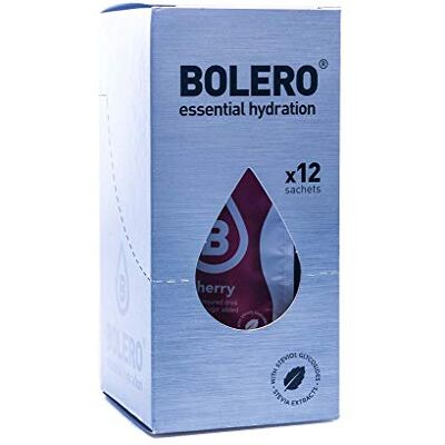 Bolero Drink Lot de 12 goût cerises avec stévia Bolero Drink Lot de 12 goût cerises avec stévia
