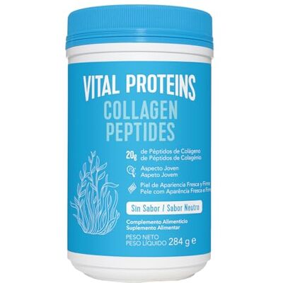 Vital Proteins Collagène en poudre, Collagen Peptides élevés dans les pâturages, collagène hydrolysé sans goût Idéal pour régimes paléo, cétogène, Whole30, 284 g Vital Proteins Collagène en poudre, Collagen Peptides élevés dans les pâturages, collagène hydrolysé sans goût Idéal pour régimes paléo, cétogène, Whole30, 284 g