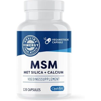 Vimergy MSM 780 mg Capsules 120 stuks – MSM-Capsule met Calcium en Silica Veganistische Capsule Zonder Geleermiddelen – Gmo-vrij, Koosjer, Zonder Gluten en Gelatine Vimergy MSM 780 mg Capsules 120 stuks – MSM-Capsule met Calcium en Silica Veganistische Capsule Zonder Geleermiddelen – Gmo-vrij, Koosjer, Zonder Gluten en Gelatine