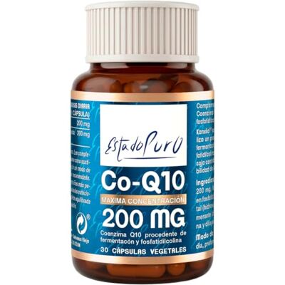 TONGIL Coenzyme Q10 200mg État pur CoQ10 (Ubiquinone) à haute assimilation avec phosphatidylcholine Extraction biologique Fermentation brevetée Kaneka™ 30 gélules végétales de Tong-il 100% Naturel TONGIL Coenzyme Q10 200mg État pur CoQ10 (Ubiquinone) à haute assimilation avec phosphatidylcholine Extraction biologique Fermentation brevetée Kaneka™ 30 gélules végétales de Tong-il 100% Naturel