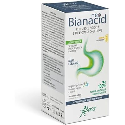 Aboca Neobianacid 70 comprimés Saveur citron Aboca Neobianacid 70 comprimés Saveur citron