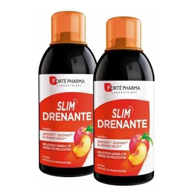 Forte Pharma Turboslim Melocoton 2X500Ml Forte Pharma Turboslim Melocoton 2X500Ml