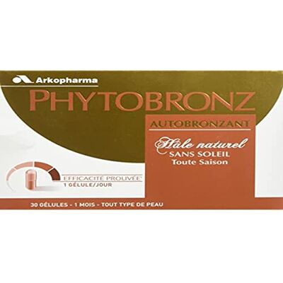 Arkopharma Phytobronz Autobronzant 30 Gélules Arkopharma Phytobronz Autobronzant 30 Gélules
