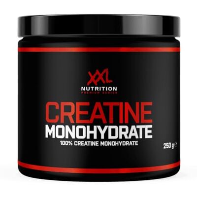 XXL Nutrition Creatine Monohydrate 100% Créatine Monohydrate Neutre 250g (50 doses) XXL Nutrition Creatine Monohydrate 100% Créatine Monohydrate Neutre 250g (50 doses)