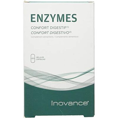 INOVANCE Enzymes 40cap 1 unité 200 g INOVANCE Enzymes 40cap 1 unité 200 g