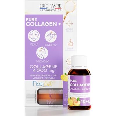 ERIC FAVRE Éric Favre Pure Collagen + 500 ml Format éco Pêche Citron ERIC FAVRE Éric Favre Pure Collagen + 500 ml Format éco Pêche Citron