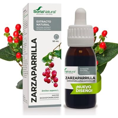 Soria Natural Soria Extracto Zarzaparrilla S Xxi 50 ml Soria Natural Soria Extracto Zarzaparrilla S Xxi 50 ml