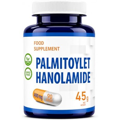 Hepatica Palmitoyléthanolamide (PEA) 400 mg Ingrédient Unique Pur 90 Gélules Véganes Réserve 3 Mois GMP & laboratoire indépendant Hepatica Palmitoyléthanolamide (PEA) 400 mg Ingrédient Unique Pur 90 Gélules Véganes Réserve 3 Mois GMP & laboratoire indépendant