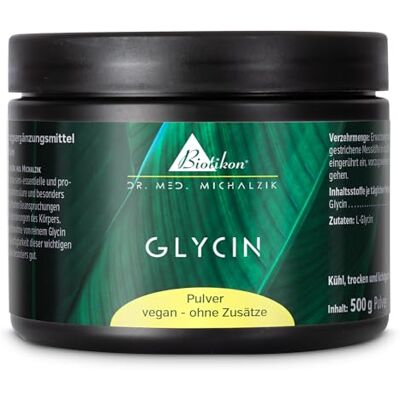 Biotikon Glycine en poudre selon le Dr med. Michalzik sans additifs de ® Biotikon Glycine en poudre selon le Dr med. Michalzik sans additifs de ®