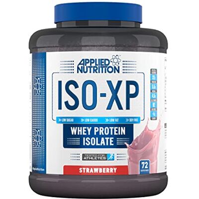 Applied Nutrition Iso-Xp Strawberry Protéine Isolat de Lactosérum pour la Récupération (1.8kg) (Fraise) Applied Nutrition Iso-Xp Strawberry Protéine Isolat de Lactosérum pour la Récupération (1.8kg) (Fraise)