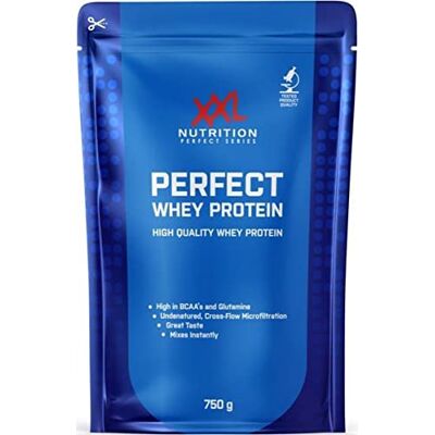 XXL Nutrition Perfect Whey Protein Jusqu'à 79% Protéines Banane 750g (25 shakes) XXL Nutrition Perfect Whey Protein Jusqu'à 79% Protéines Banane 750g (25 shakes)