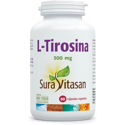 SURA VITASAN TYROSINE 60 CAP 500MG SURA VITASAN TYROSINE 60 CAP 500MG