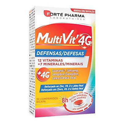 Forte Pharma Multivit 4G Défenses 30Comp 300 g Forte Pharma Multivit 4G Défenses 30Comp 300 g