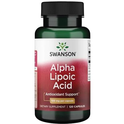 Swanson Alpha Lipoïc Acid, 100 mg 120 caps Swanson Alpha Lipoïc Acid, 100 mg 120 caps