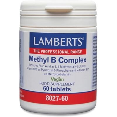 Lamberts METHYL B COMPLEX 60 Capsule L802760 Lamberts METHYL B COMPLEX 60 Capsule L802760
