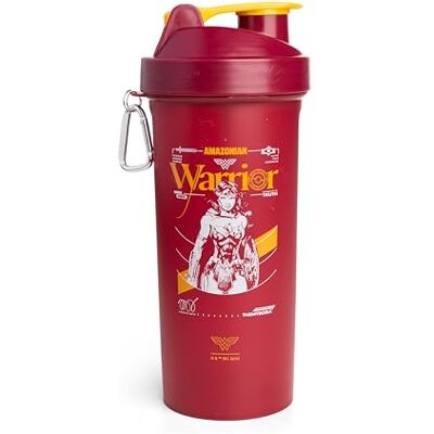 Smartshake Bouteille shaker protéinée pour mélanges protéinés – 935,5 g Gobelets shaker pour boissons protéinées Shaker sans BPA Wonder Women Smartshake Bouteille shaker protéinée pour mélanges protéinés – 935,5 g Gobelets shaker pour boissons protéinées Shaker sans BPA Wonder Women