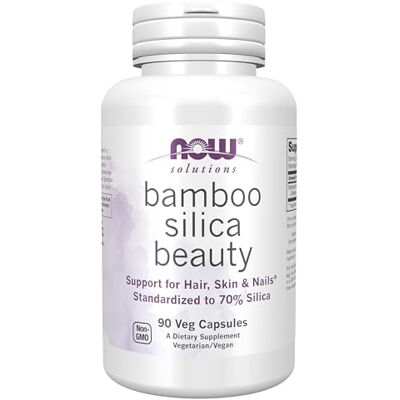 NOW Bamboo Silica Beauty 90 Vcaps NOW Bamboo Silica Beauty 90 Vcaps