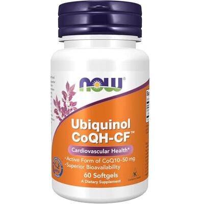 NOW Ubiquinol CoQH-CF (60 softgels) NOW Ubiquinol CoQH-CF (60 softgels)